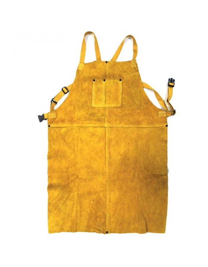 Mandil Soldador Delantal De Cuero Para Soldador Premium, Vangard