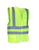 Chaleco de seguridad color verde, ANSI clase 2, Vangard