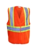 Chaleco de seguridad con cintas reflectivas bitono ANSI Clase 2, Vangard
