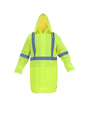 Chaqueta impermeable ultraliviana con cintas reflectivas, Vangard