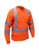 Suéter manga larga con cintas reflectivas tela Dry-Fit ANSI/ISEA 105, Vangard
