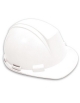 Casco blanco con suspensión de perilla modelo "Mont-Blanc", DSI