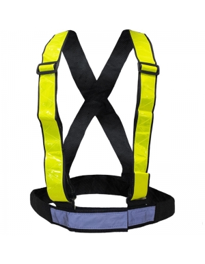 Chaleco reflectivo ajustable tipo faja, cinta reflectiva 3M de 2", Vangard