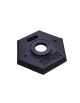 Base de caucho para delineadores flexibles Deflex