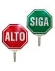 Paleta para dirigir tráfico ALTO-SIGA  (42 x 42 cm), Vangard