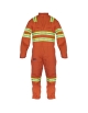 Overalls long sleeve reflective 2.5" bicolored tape green-gray, Vangard