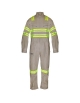 Overalls long sleeve reflective 2.5" bicolored tape green-gray, Vangard