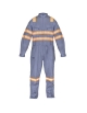 Overalls long sleeve reflective 2.5" bicolored tape orange-gray, Vangard