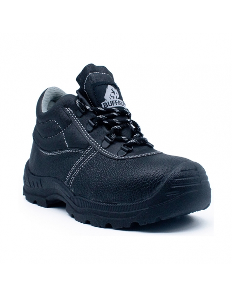 Bota de cuero puntera y plantilla de acero, modelo "Tough", Buffalo