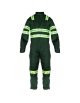 Overalls long sleeve reflective 2.5" bicolored tape green-gray, Vangard