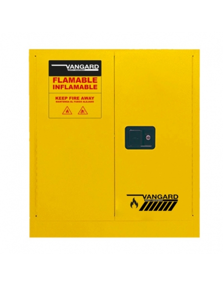 Safety cabinet for flammable liquids 30 gal capacity