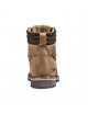 Bota de cuero para dama puntera y  plantilla de fibra impermeable