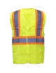 Chaleco de seguridad con cintas reflectivas bitono ANSI Clase 2, Vangard