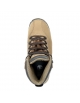 Bota de cuero color crema de gamuza, modelo “INFINITY” marca BUFFALO