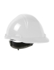 Casco blanco con suspensión de perilla modelo "Mont-Blanc", DSI