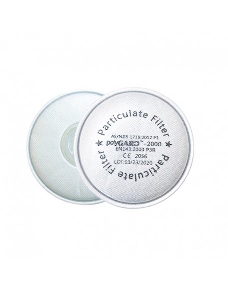 Filtro para partículas aprobación P3, Polygard