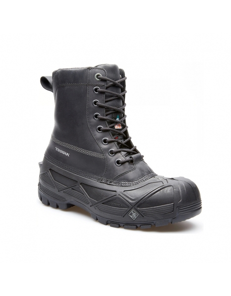 Bota térmica (-40°C) dieléctrica, con puntera y plantilla de fibra compuesta, impermeable "Crossbeam" Terra