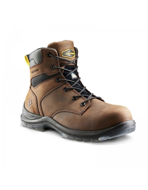 Bota de cuero impermeable con puntera y plantilla de fibra compuesta "Byrne" Terra