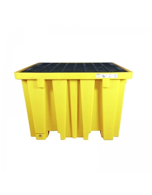 Paleta de contención, capacidad de carga 280 gal, para uso con montacarga, Vangard
