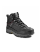 Bota de cuero impermeable puntera y plantilla de fibra con suela Vibram