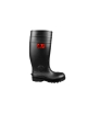 Bota de PVC negra con puntera y plantilla de acero Buffalo