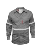 Camisa manga larga con cinta reflectiva resistente a la llama ATPV 8.2 Cal/cm2, Vangard