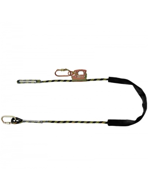Línea para posicionamiento kernmantle de 6 pies con agarra cuerda (13 mm) , Vangard