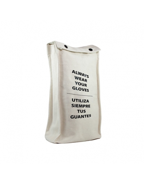Bolsa para almacenar guantes dieléctricos