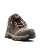 Bota de cuero para dama, impermeable con puntera y  plantilla de fibra compuesta, Valkyria
