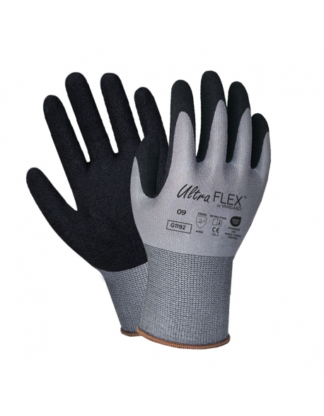 Guante de nailon con palma cubierta en nitrilo “Ultra Flex”, Vangard
