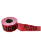 Cinta de advertencia roja –PELIGRO/DANGER- rollo de 1000 pies, Vangard